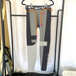 Off white x nike legging in M